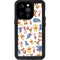 Disney Winnie the Pooh Character Pattern iPhone 15 Pro Waterproof Case